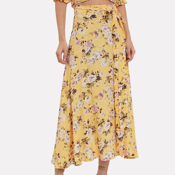 Faithfull The Brand Asiya Skirt size XL (10) - Picture 1 of 6